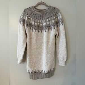 Heartloom Fair Isle Sweater Dress